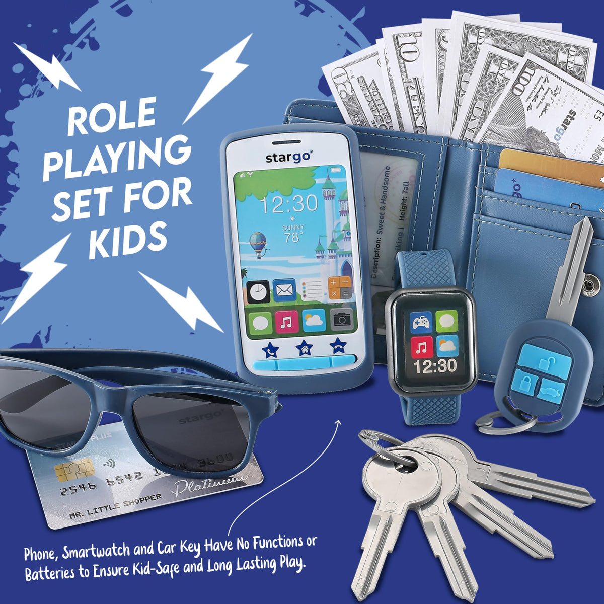 Star Princess sunglasses for stylish pretend adventures.