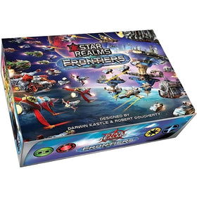 Star Realms Colony Wars counters and deck layout for planning