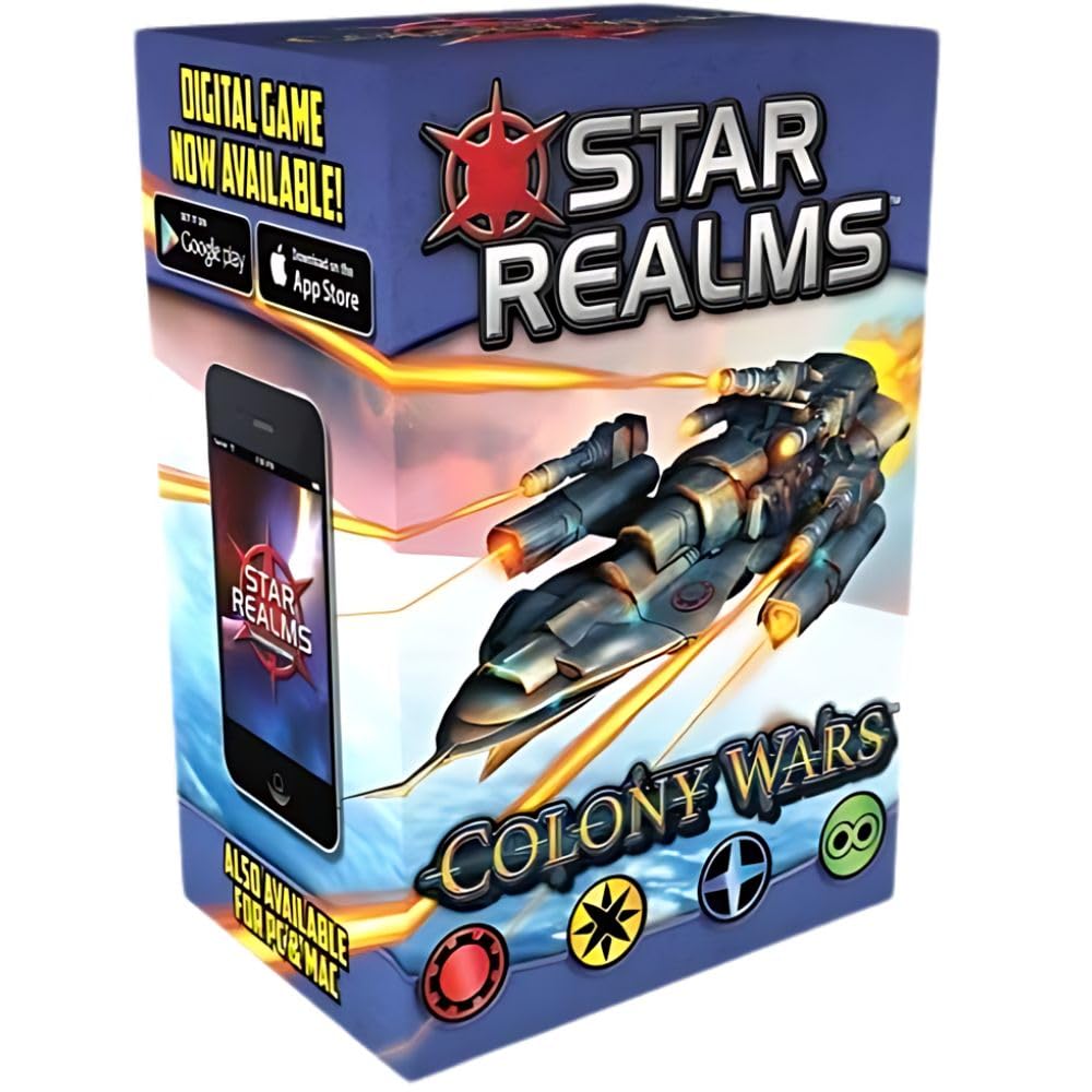 Star Realms Colony Wars pack cards ready for battle strategies
