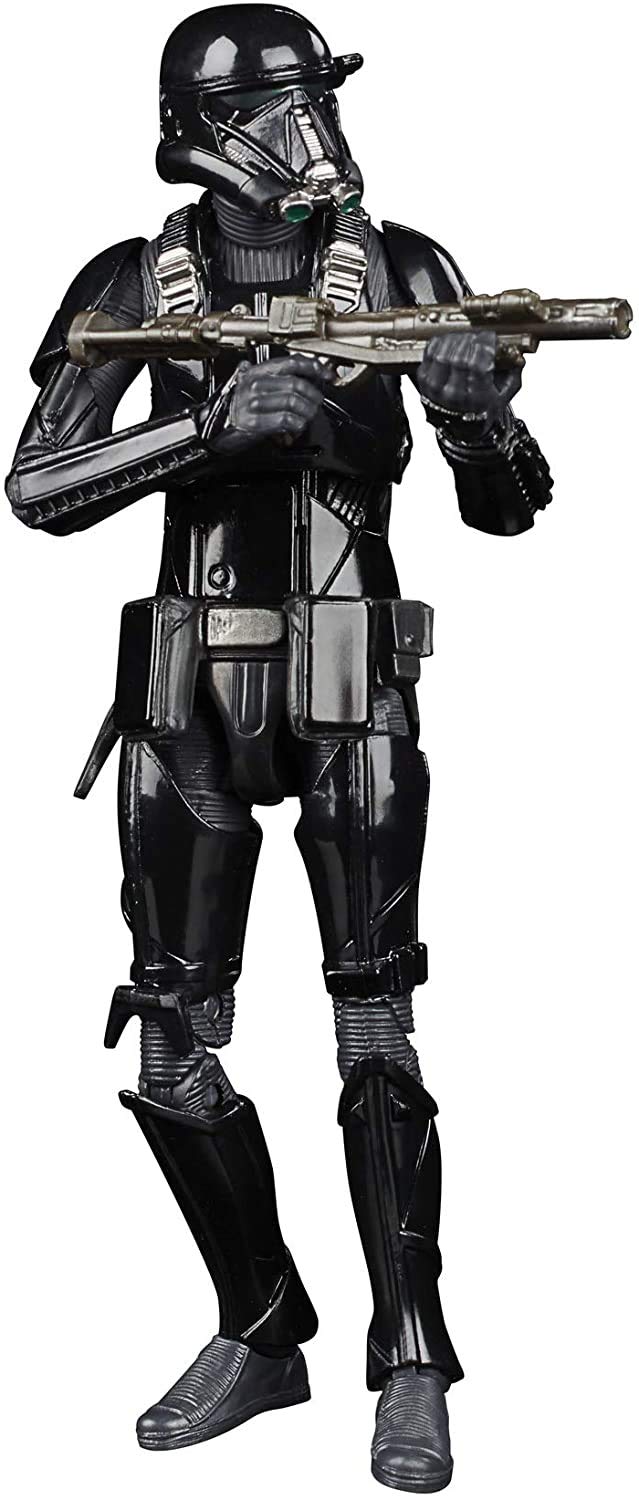 STAR WARS Imperial Death Trooper figure front view with premium deco.