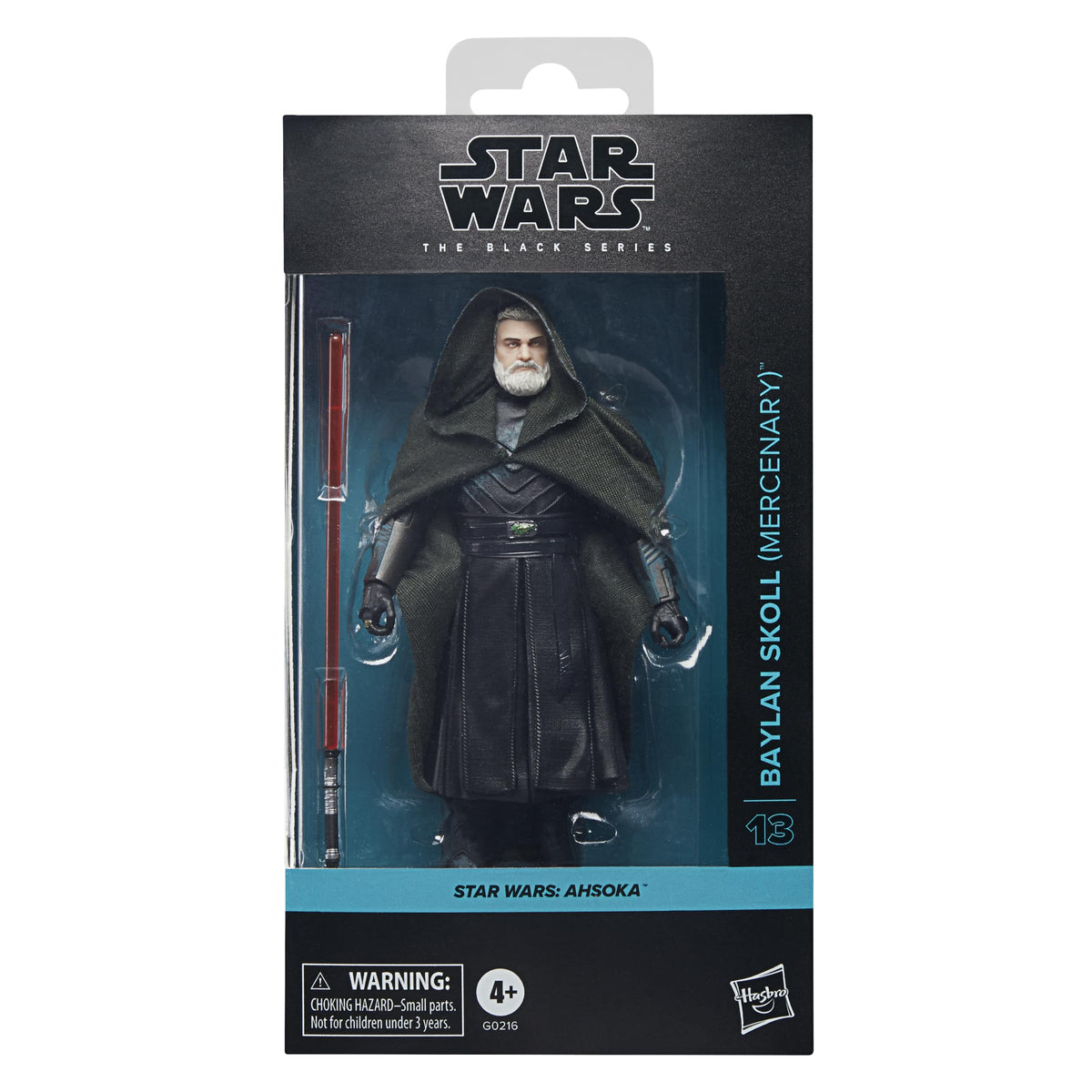 STAR WARS Baylan Skoll figure with lightsaber enables dynamic action scenes.