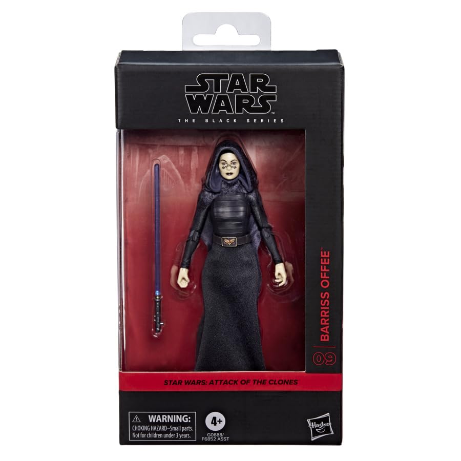 Barriss Offee articulation close-up highlighting poseability