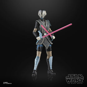 STAR WARS The Black Series Asajj Ventress window box packaging ideal for gifting.