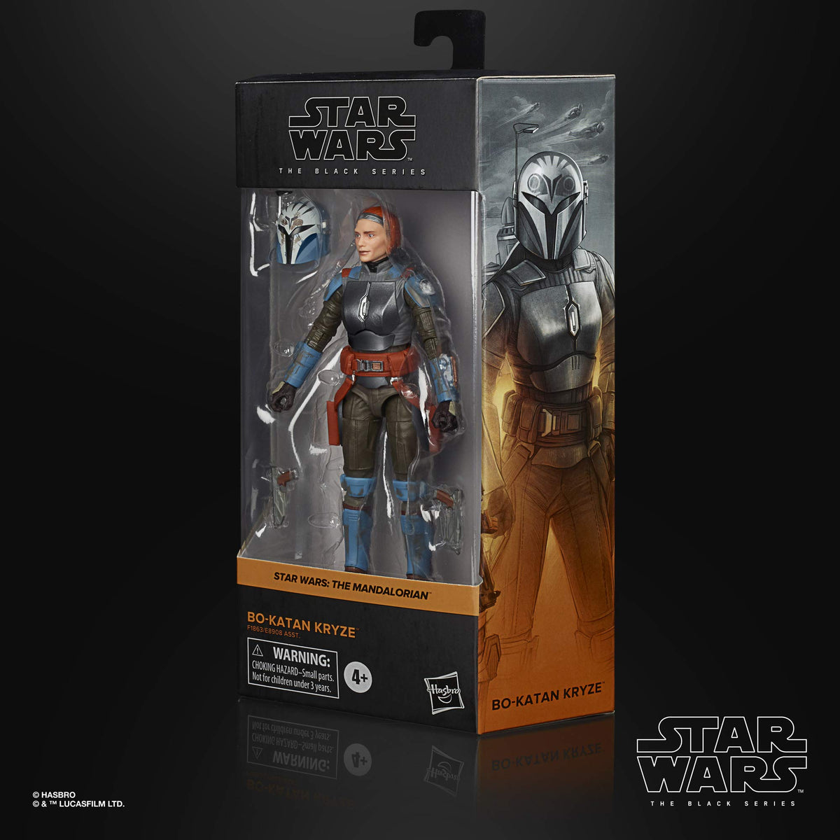 STAR WARS Black Series Bo-Katan Kryze accessories for Mandalorian display
