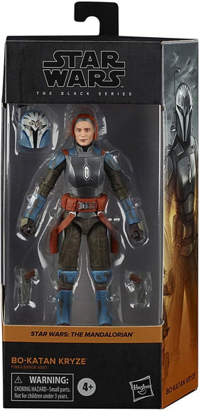 STAR WARS Black Series Bo-Katan Kryze figure front view for display and posing