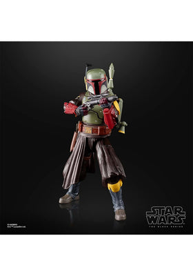 STAR WARS Black Series Boba Fett Throne Room figure accessories showcase.