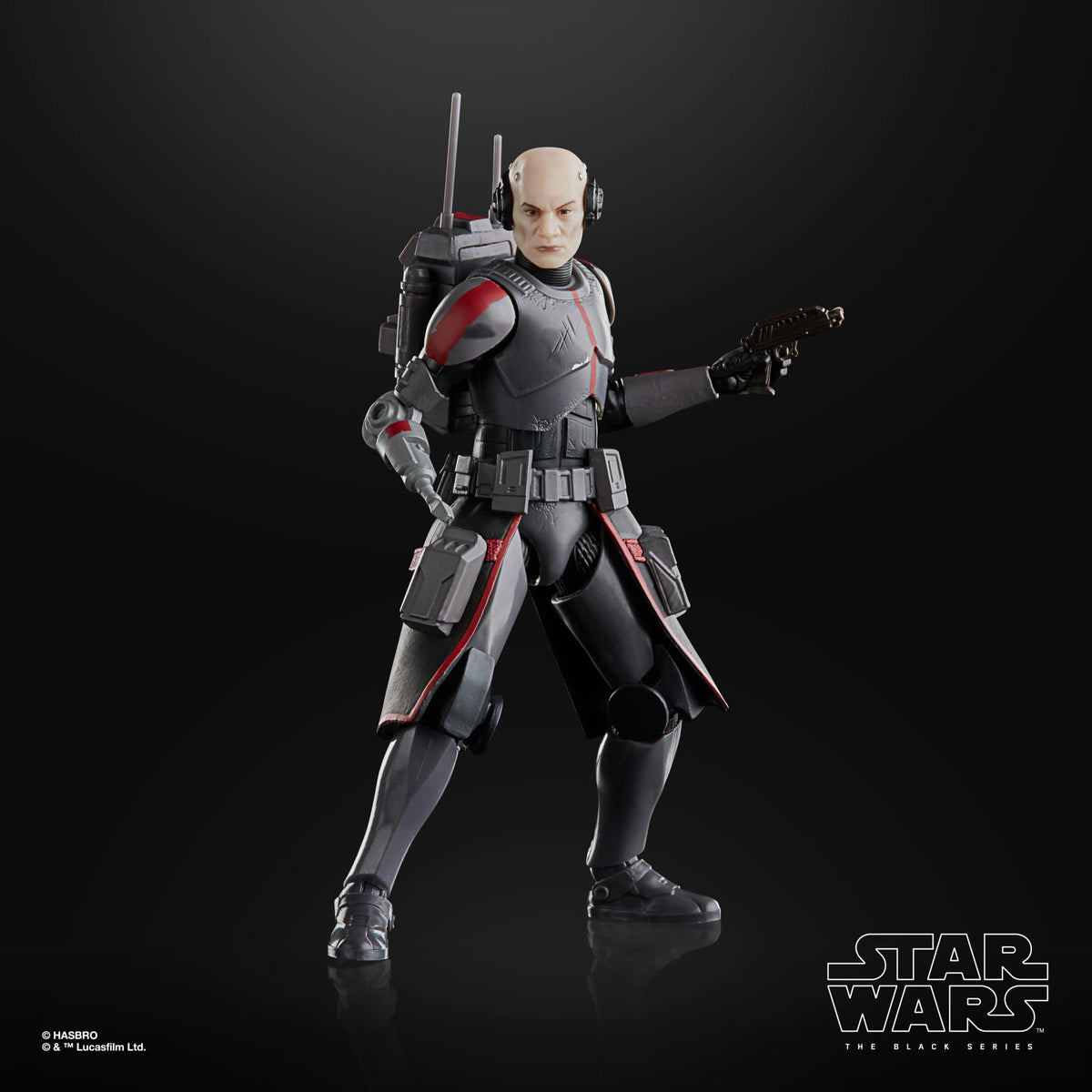 STAR WARS The Black Series Echo close-up deco highlights film-accurate design.