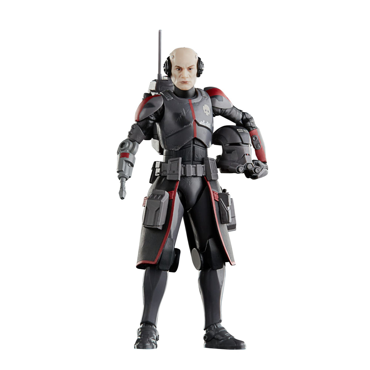 STAR WARS The Black Series Echo figure front view for display and collection.