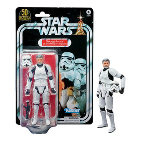 STAR WARS George Lucas figure packaged for shelf-ready display