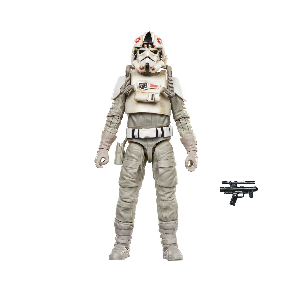 Star Wars Black Series Imperial Remnant AT-AT Driver figure in 6-inch scale for display.