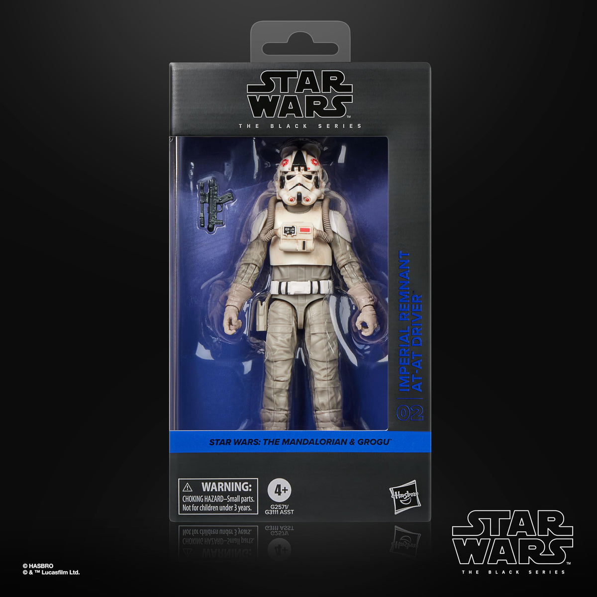 Star Wars Black Series Imperial Remnant AT-AT Driver figure articulation points for dynamic posing.
