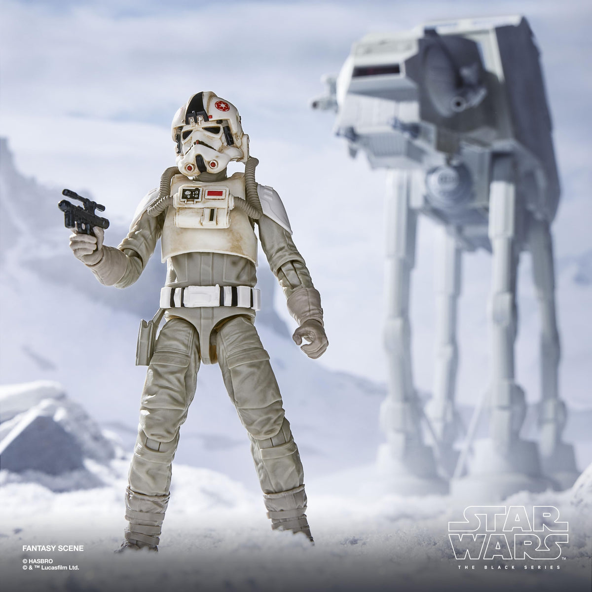 Imperial Remnant AT-AT Driver deco captures film-inspired details.