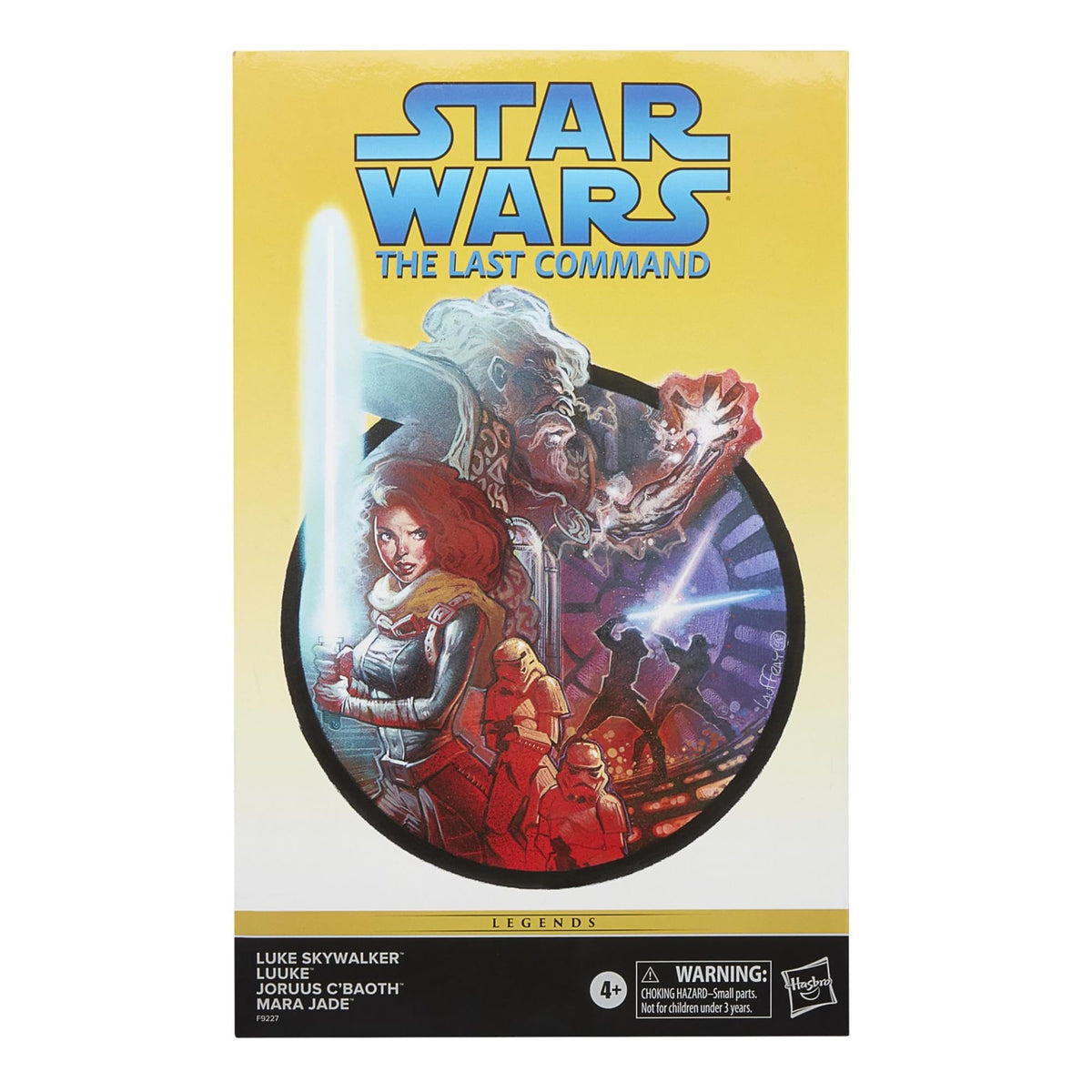 STAR WARS The Black Series Luuke 6in figure for collectible display
