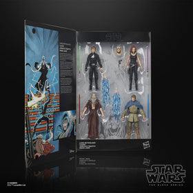 STAR WARS The Black Series Last Command figures ready for display