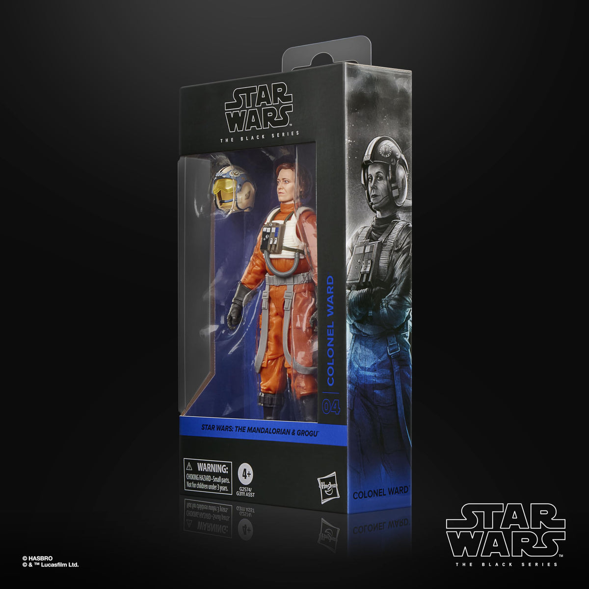 Star Wars The Black Series Colonel Ward figure ideal for gifts and fans.