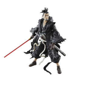 STAR WARS Black Series Ronin figure front view for dramatic shelf display.