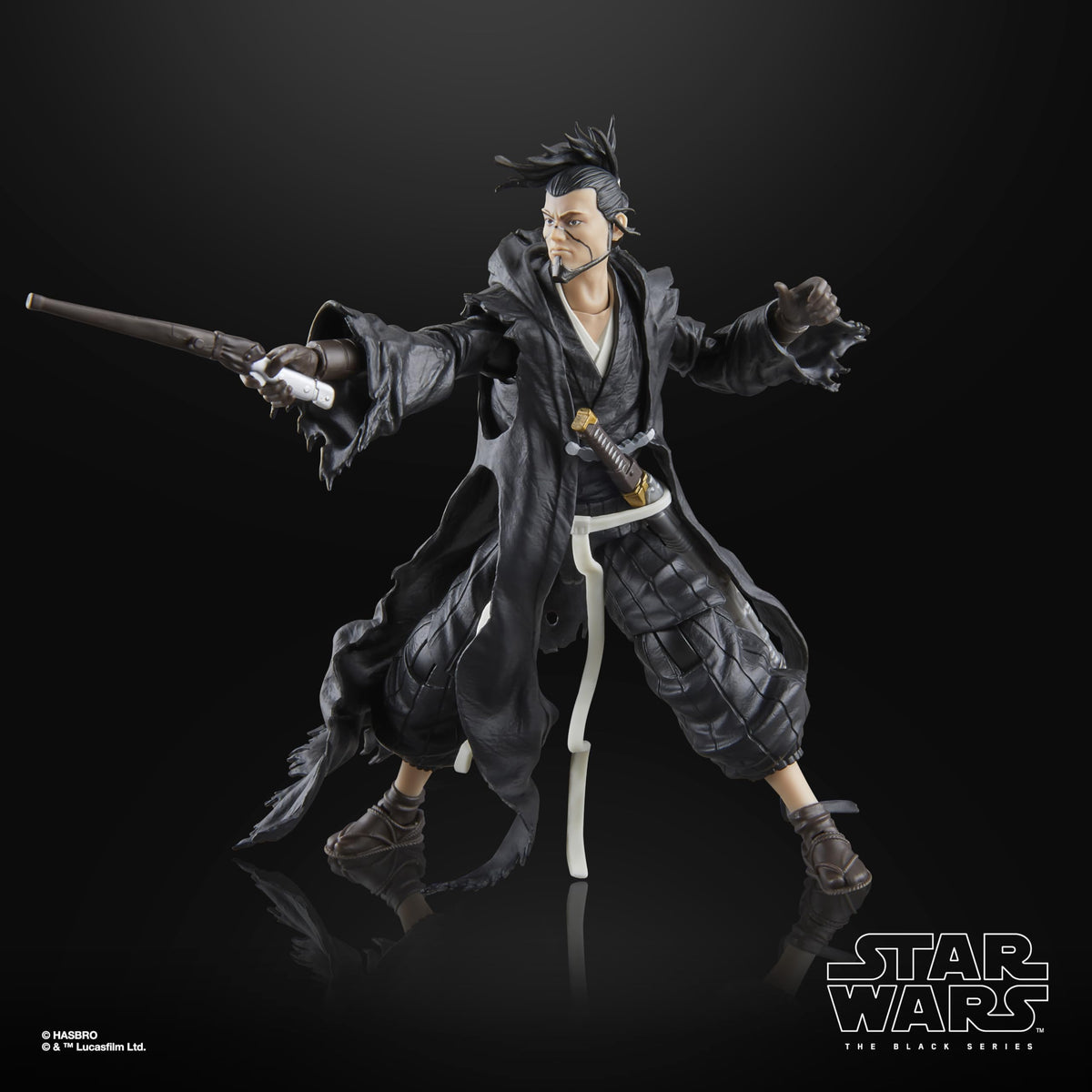 STAR WARS Black Series Ronin packaging unboxing experience.