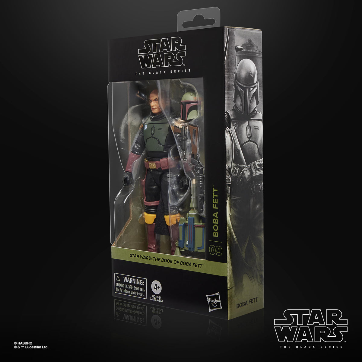 STAR WARS Boba Fett articulation points enable dynamic poses
