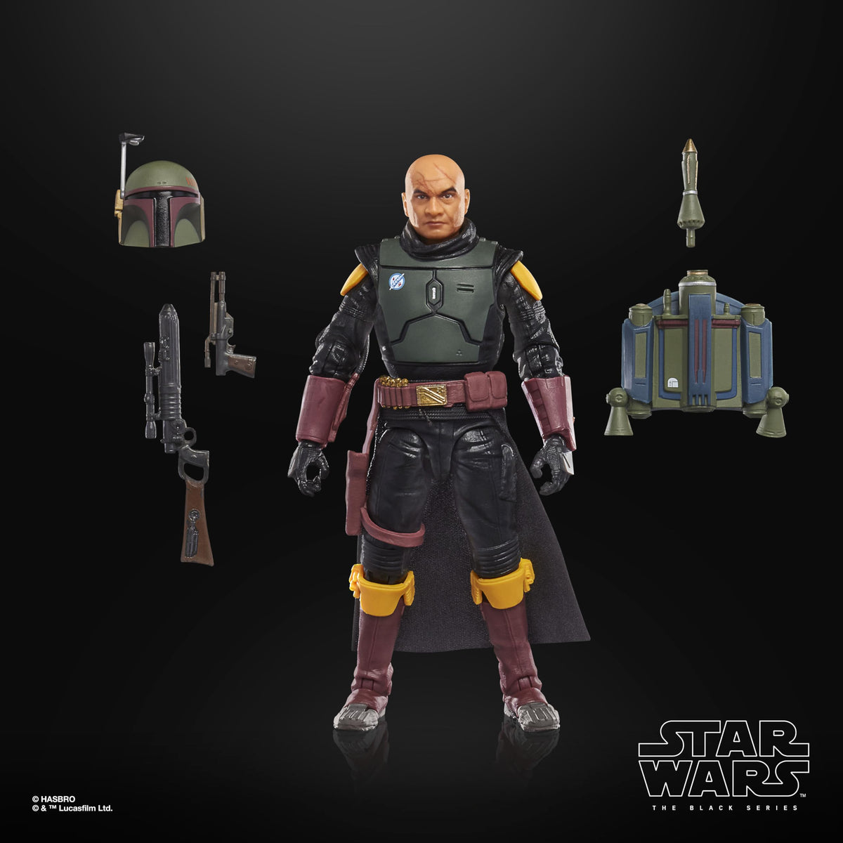 STAR WARS Boba Fett blaster accessory enhances poseability and action scenes