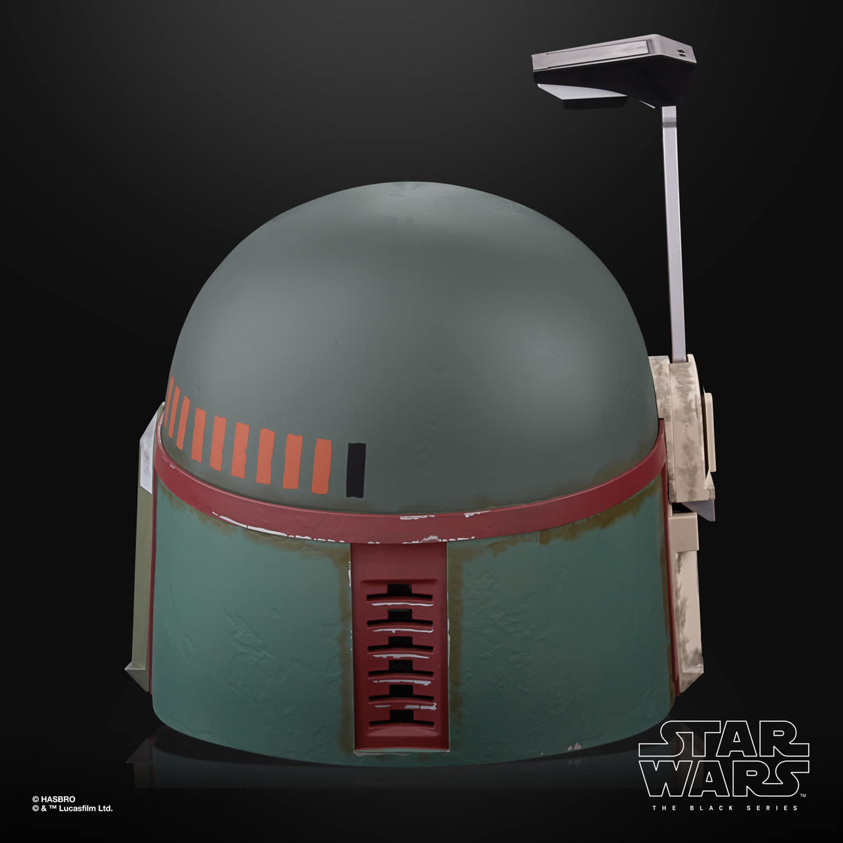 STAR WARS Boba Fett Re-Armored helmet adjustable fit for a secure feel.