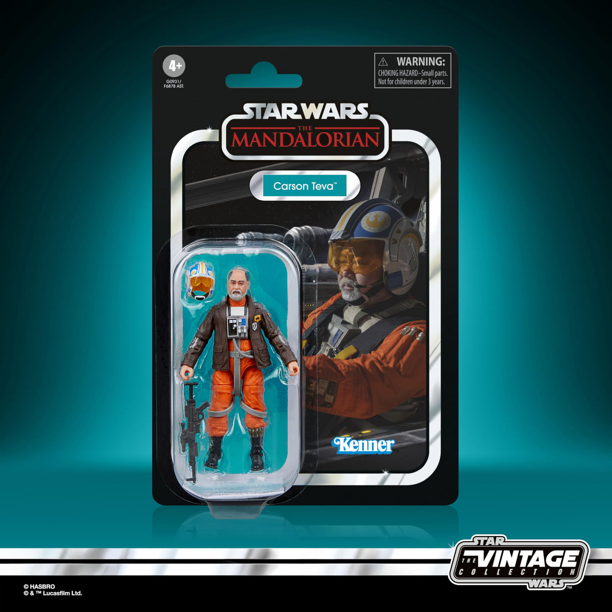 STAR WARS Carson Teva articulation points shown for dynamic posing