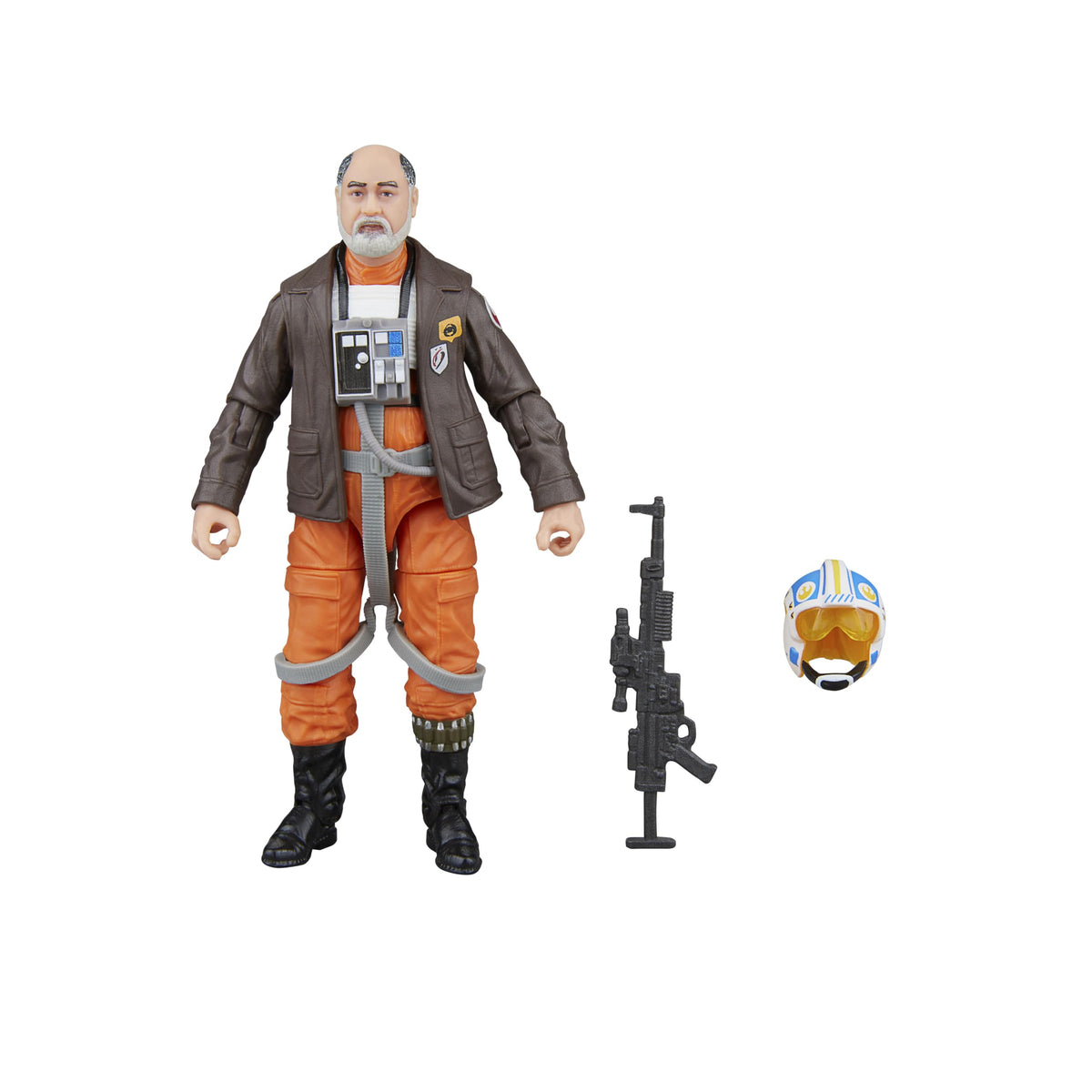 STAR WARS Carson Teva figure front view highlighting premium deco for display shelves