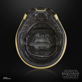 Star Wars collectors’ helmet complements other Black Series items.
