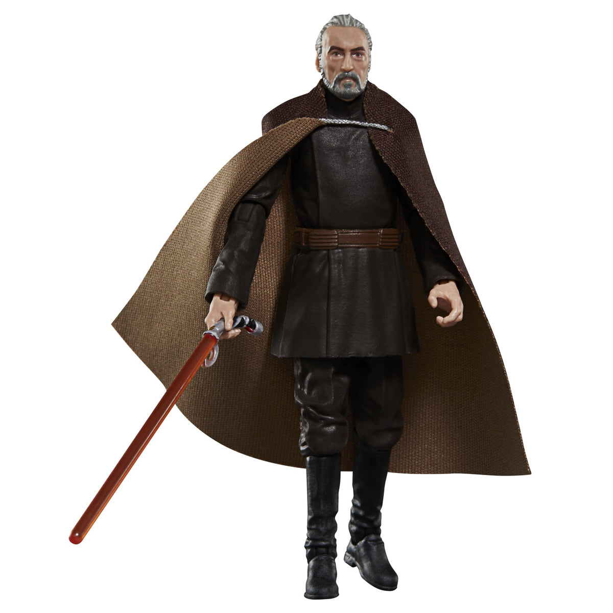 STAR WARS Count Dooku Vintage front view for display and collection.