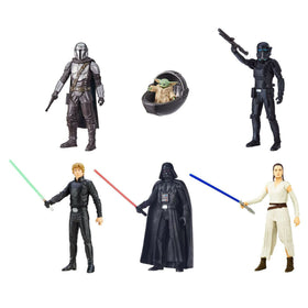 Star Wars Darth action figures set, six 6-inch figures, ideal for storytelling and display.