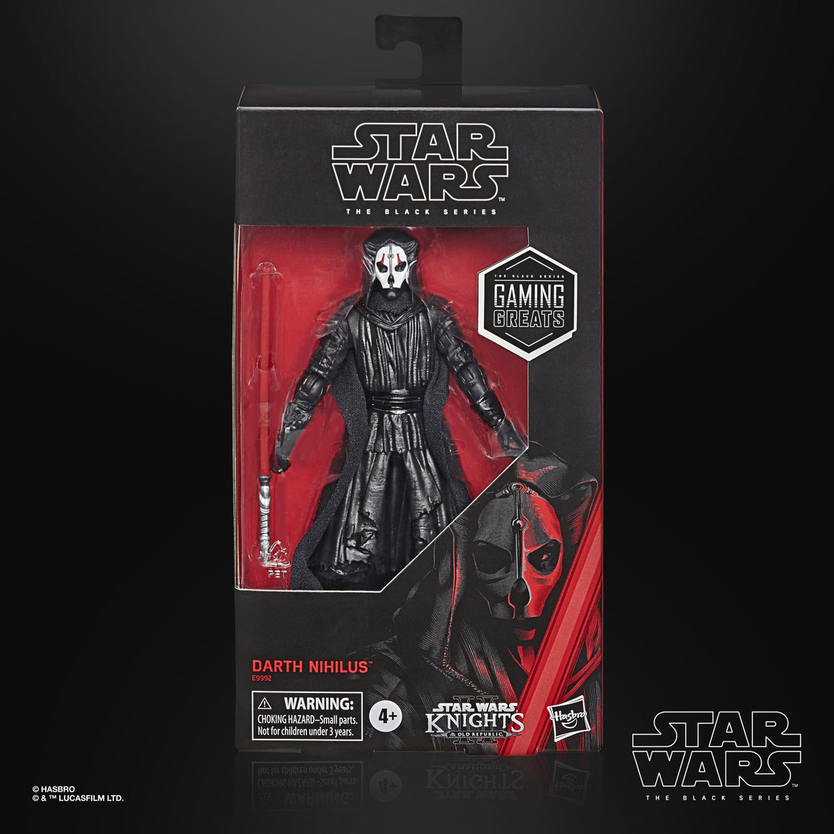 STAR WARS Darth Nihilus lightsaber included for dynamic battles.