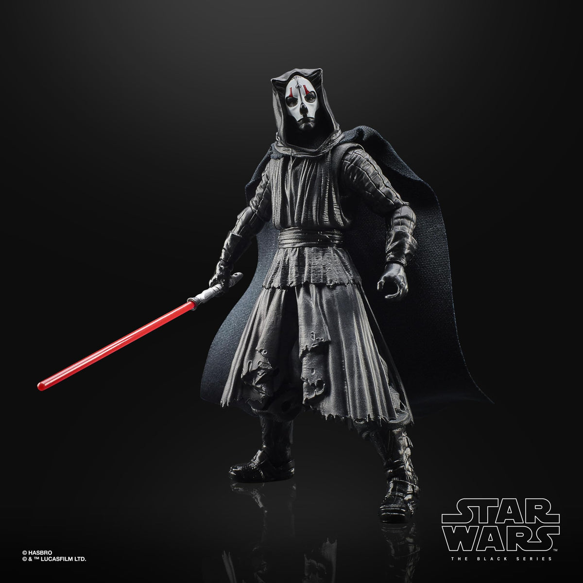 STAR WARS Darth Nihilus packaging showcases vintage-inspired presentation.