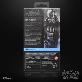 STAR WARS Darth Vader figure display-ready for collectors and fans.