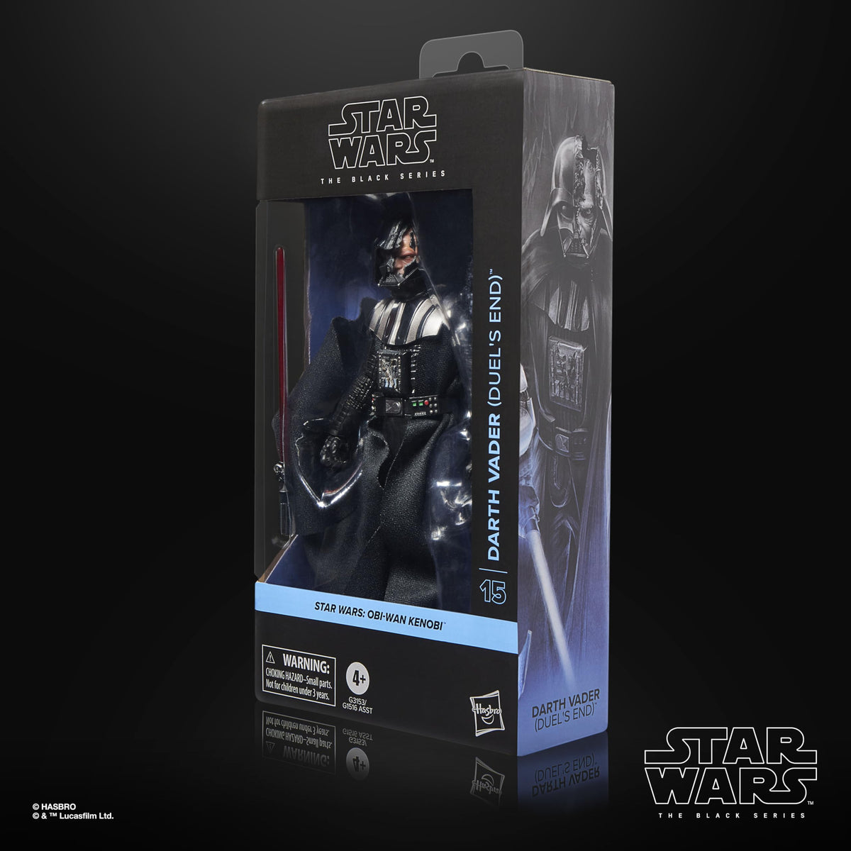 STAR WARS The Black Series figure on shelf-ready packaging.
