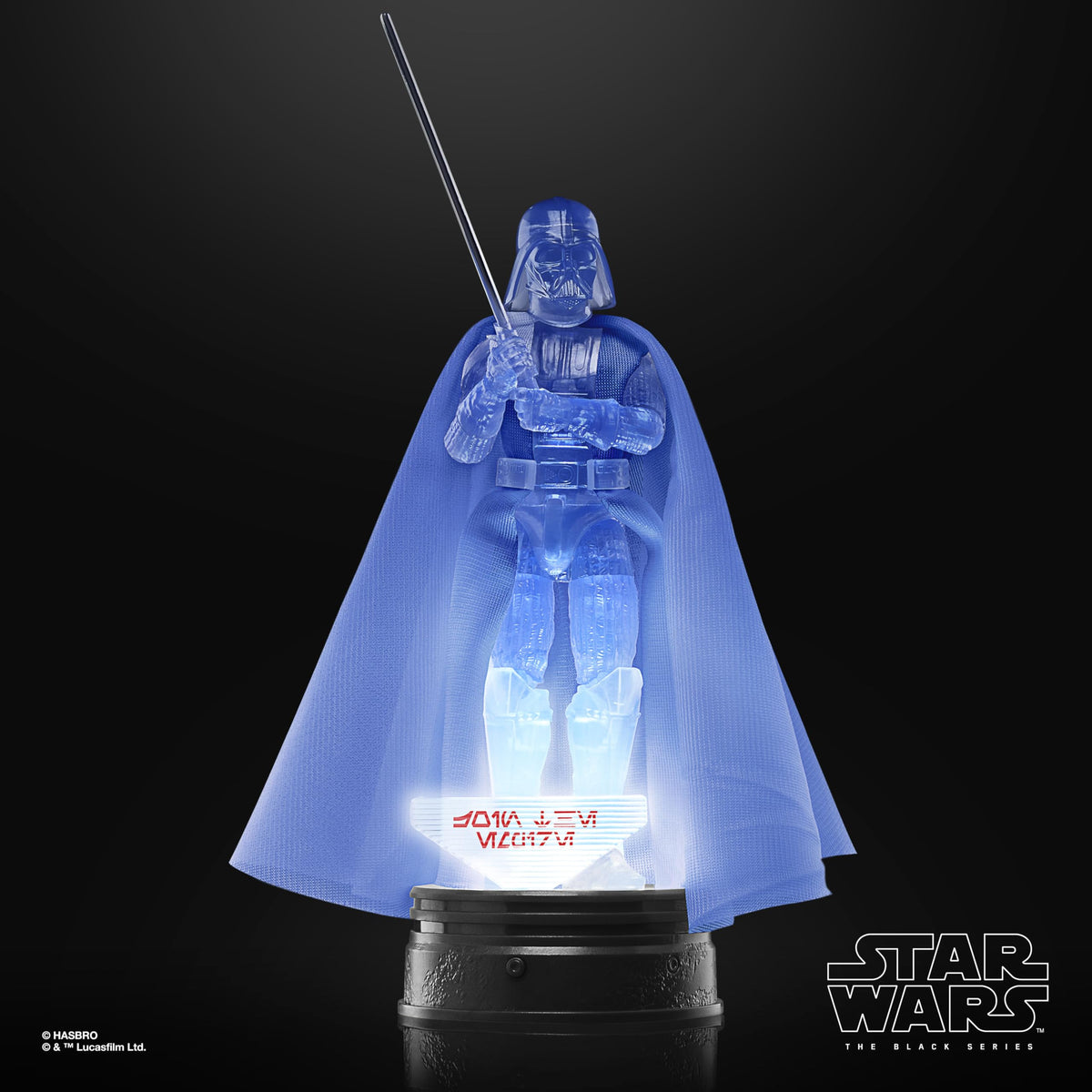 Aurebesh packaging with window box offers collectible-friendly presentation.