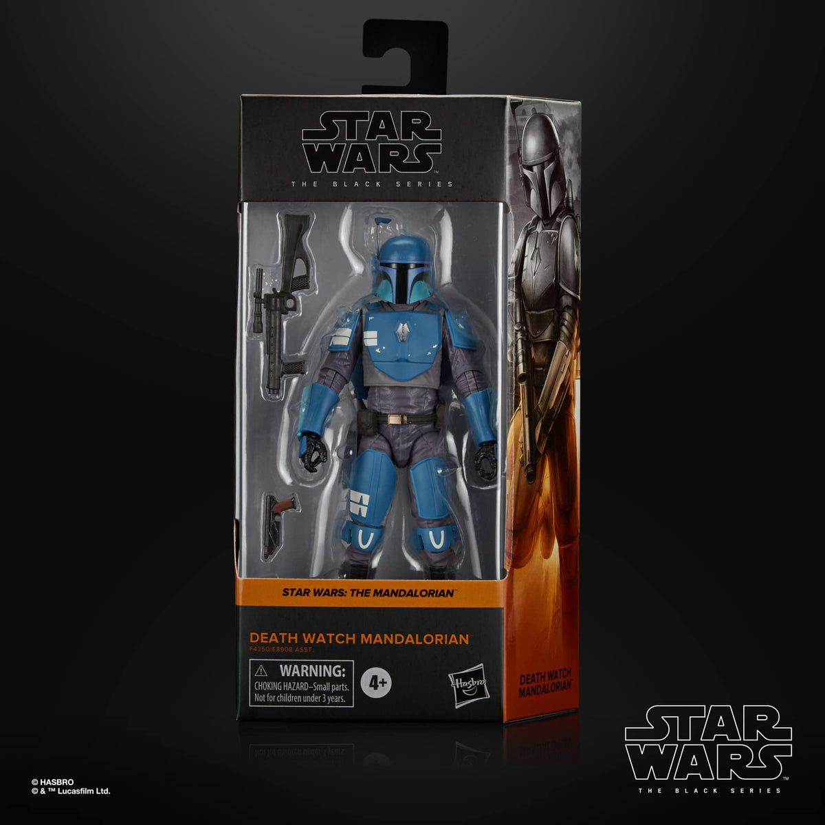 STAR WARS Death Watch Mandalorian figure articulation enables dramatic poses on shelf.
