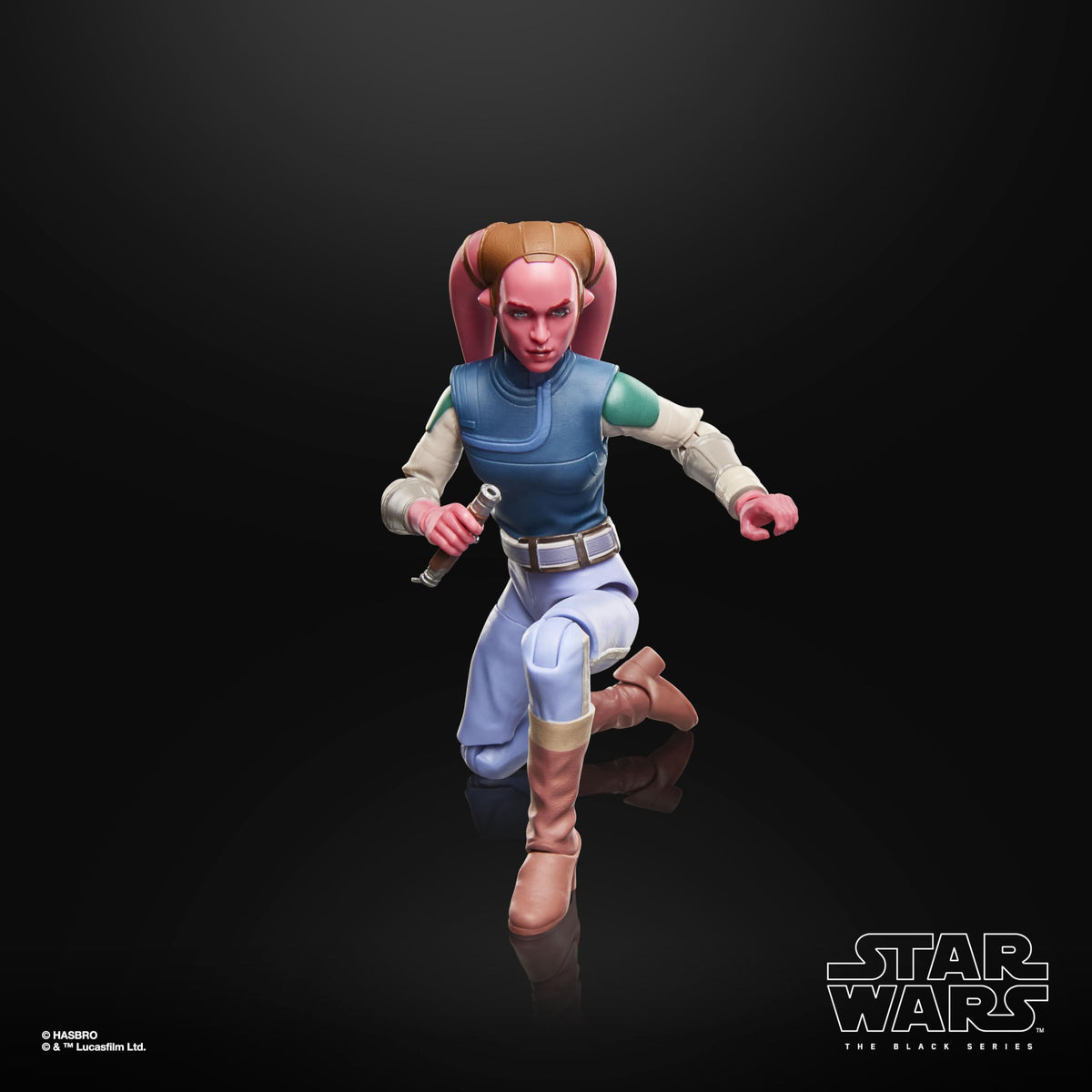 STAR WARS Devon Izara Maul Shadow Lord figure blue lightsaber accessory for action scenes.