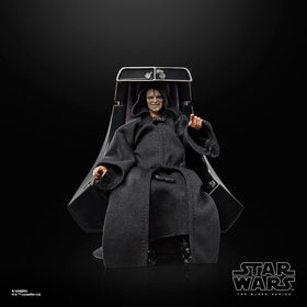 Star Wars Emperor Palpatine window-box packaging for shelf readiness.