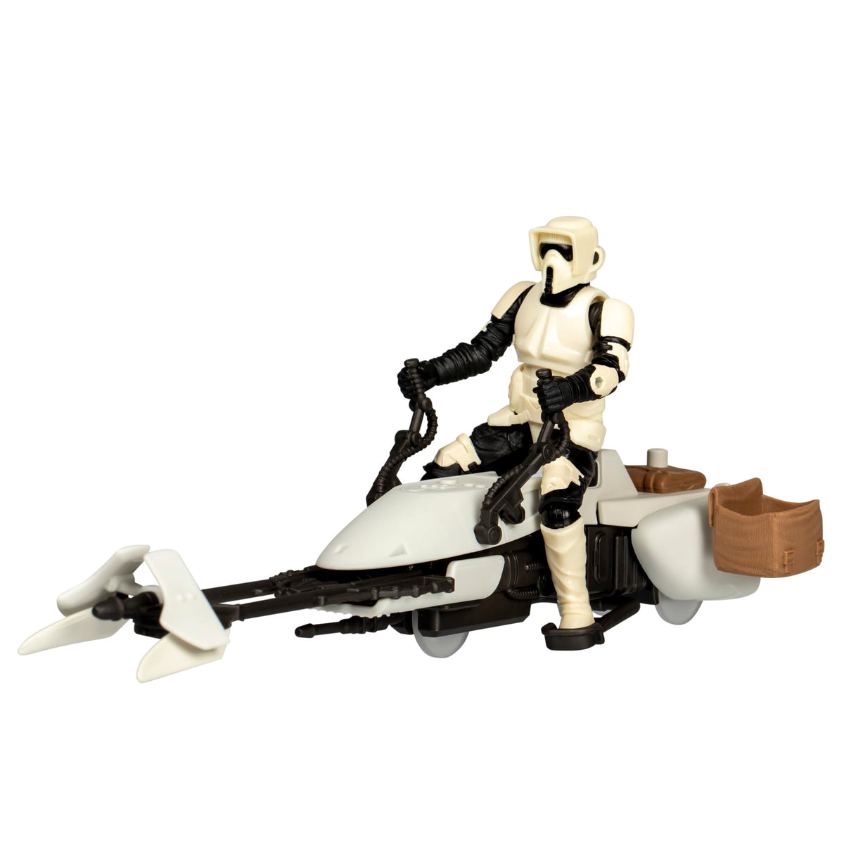 STAR WARS Epic World of Action bike crash and eject feature enables repeat action.