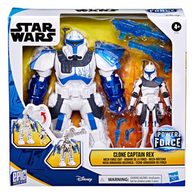 STAR WARS Captain Rex 4-inch figure ready for action-packed poses and display.