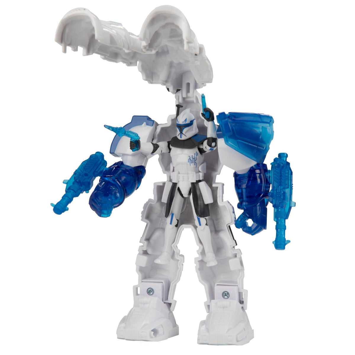 STAR WARS Epic World of Action 6.5-inch mech suit enables dynamic battle scenes.