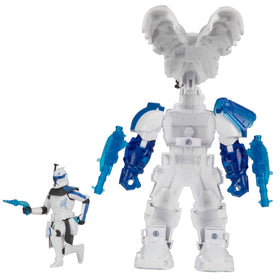 STAR WARS translucent blue deco highlights armor details for collectible-style display.