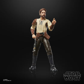Kyle Katarn blue lightsaber with swinging effect for dynamic poses.