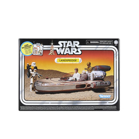 Star Wars Landspeeder vehicle hero shot for display and collection.