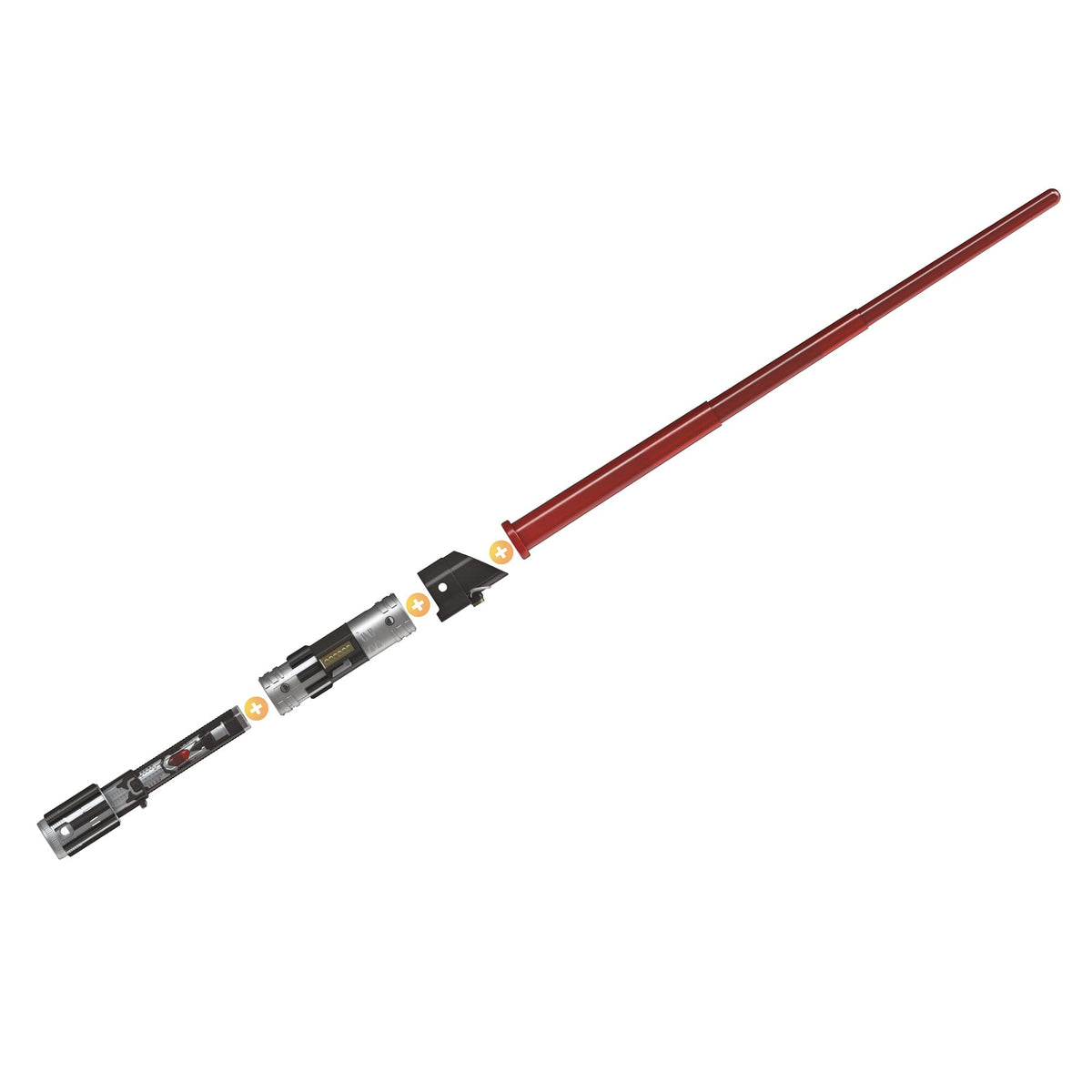 STAR WARS Lightsaber Forge Darth Vader cross-line compatibility enables thousands of combinations.