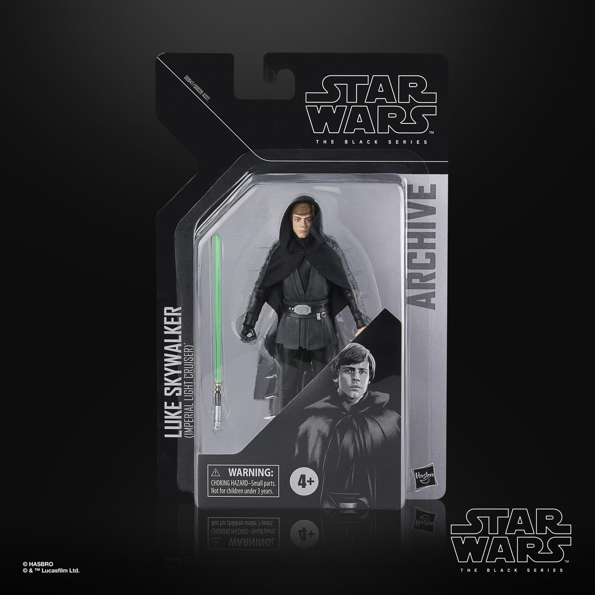 Star Wars Luke Skywalker action figure with articulated joints for dynamic posing.