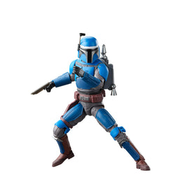 STAR WARS Mandalorian Corsair figure articulation pose showcases premium design for fans.
