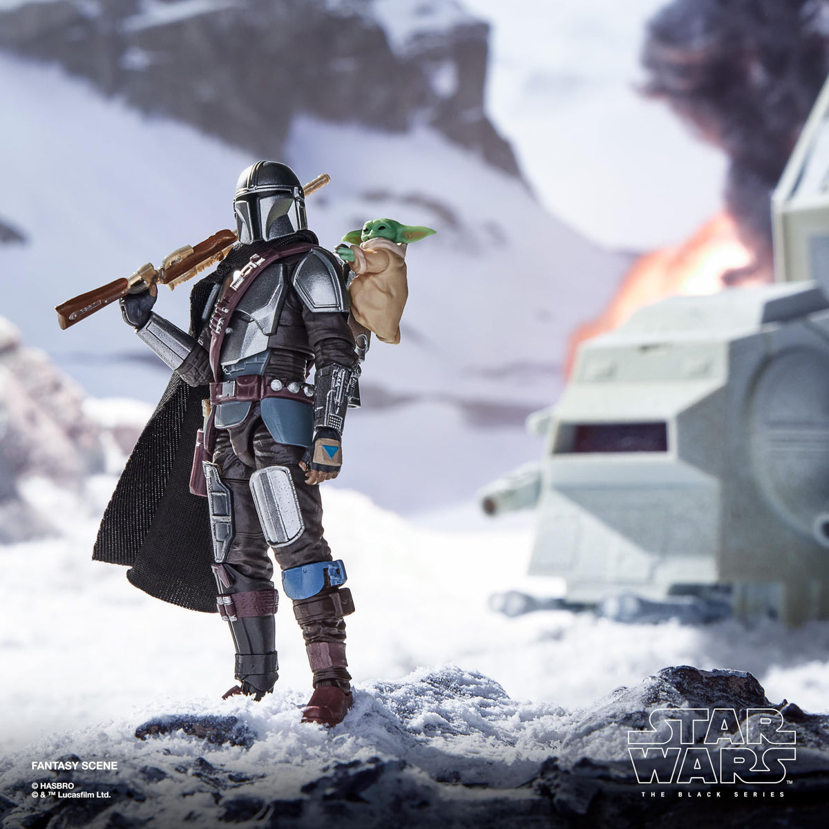 STAR WARS Vintage Collection packaging showcases movie-inspired deco.