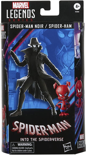STAR WARS Marvel Legends Spider-Man Noir and Spider-Ham with pistol accessory for action poses