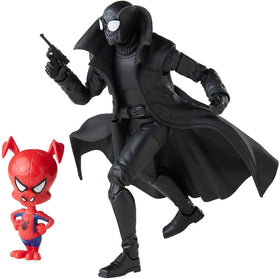 STAR WARS Marvel Legends porcine Spider-Ham deco highlighting porcine features for display poses