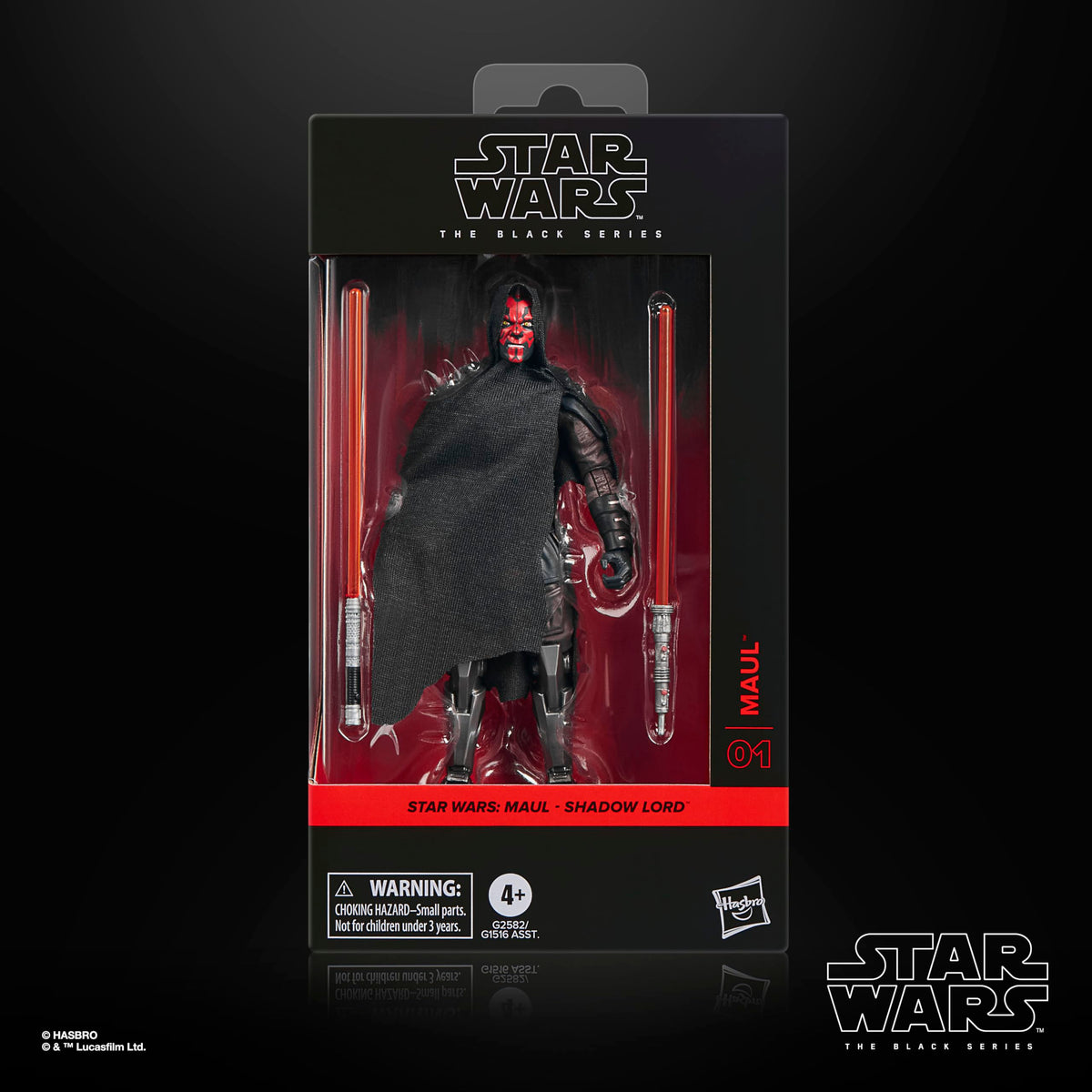 STAR WARS Maul Shadow Lord figure articulation highlights pose options